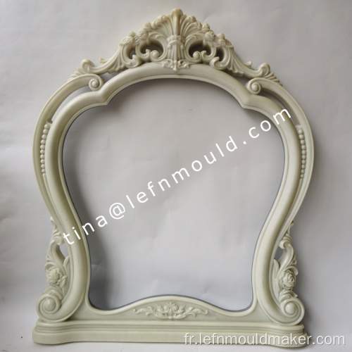 Moule en latex pour cadre de miroir de jardin gothique